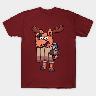 Hiking Moose Got Lost T-Shirt